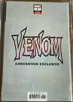 Venom #1 Cgc 9.8 Signature Series Asm 678 Homage Quinones Variant Cover B Virgin