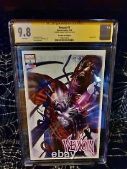 Venom #1 Greg Horn Art Edition Cover A CGC 9.8 Signature Series Signed by Cates