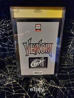 Venom #1 Greg Horn Art Edition Cover A CGC 9.8 Signature Series Signed by Cates