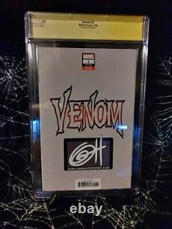 Venom #1 Greg Horn Art Edition Cover D CGC 9.8 Signature Series Signed by Cates