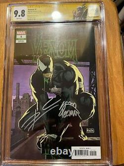 Venom #1 Rivera Variant Cgc 9.8 Signature Series Donny Cates Ryan Stegman Rare