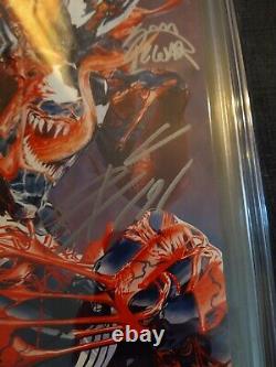 Venom #11 Mayhew Comic Mint Variant CGC Signature Series 9.8 Triple Signed! 2019