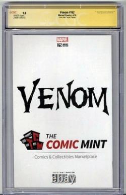 Venom #162 Cgc 9.8 Ss Signed Clayton Crain Virgin Variant Edition Low Pop Rare