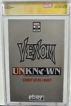 Venom #26 (2020) CGC 9.8 Signature Series Tyler Kirkham Sketch Cover Marvel