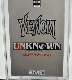 Venom #26 (2020) CGC 9.8 Signature Series Tyler Kirkham Sketch Cover Marvel