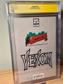 Venom #29 CGC x JSA 9.8 Sam De La Rosa Signed Virgin Variant Marvel