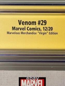 Venom #29 CGC x JSA 9.8 Sam De La Rosa Signed Virgin Variant Marvel