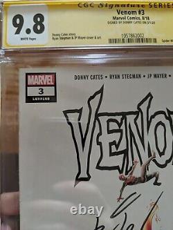 Venom #3 CGC 9.8 (Marvel 2018) Signature Series Donny Cates 1st Print Knull