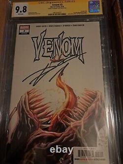 Venom #3 CGC 9.8 SIgnature Series 1st Appearance of Knull