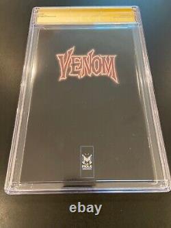 Venom #3 La Mole Foil CGC 9.8 Signature Series Cates Stegman Knull Custom Label