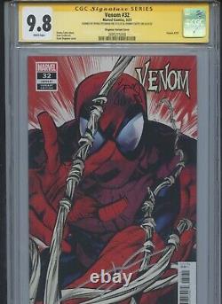 Venom #32 2021 CGC Signature Series 9.8 Signed by Ryan Stegman and Donny Cates