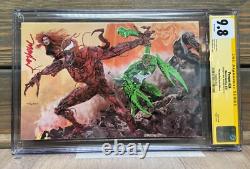 Venom #34 Mayhew Studio B CGC Signature Series 9.8 Signed By Mike Mayhew