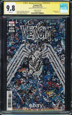 Venom #35 Garcin variant CGC 9.8 SS Sam de la Rosa sketch & signature series 200