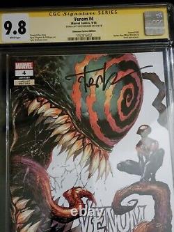 Venom 4 9.8 Signature Series CGC by Tyler Kirkham Virgin Variant, Knull Origin