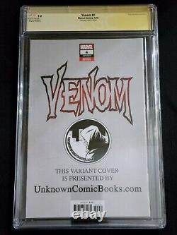 Venom 4 9.8 Signature Series CGC by Tyler Kirkham Virgin Variant, Knull Origin