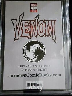 Venom 4 9.8 Signature Series CGC by Tyler Kirkham Virgin Variant, Knull Origin