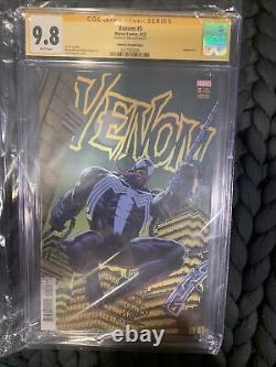 Venom #5 Siqueira 125 Retailer Incentive Variant CGC SS 9.8 Signed by Ram V Key