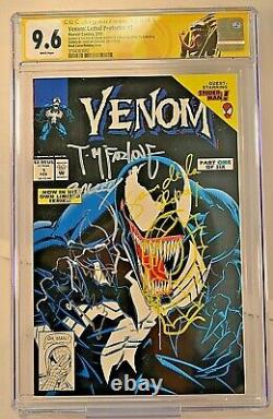 Venom Lethal Protector #1 2/93 McFarlane Bagley Signature Series CGC 9.6 CRM B1