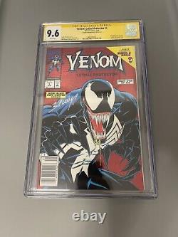 Venom Lethal Protector #1 CGC 9.6 Mark Bagley Newsstand edition signature series