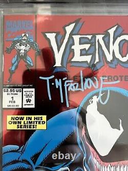 Venom Lethal Protector 1 CGC 9.8 Signed Todd McFarlane Signature Series