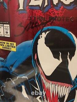 Venom Lethal Protector #1 Cgc 9.8 Ss Mark Bagley Signature White Pgs Red Foil CV