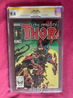 WALT SIMONSON Signed CGC 9.4 Signature Series THOR 340 beta ray bill 1 stan lee
