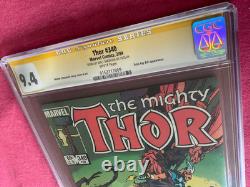 WALT SIMONSON Signed CGC 9.4 Signature Series THOR 340 beta ray bill 1 stan lee