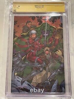 WILDC. A. T. S. #50 Chromium Edition CGC 9.8 SS Signature Series Signed by Jim Lee