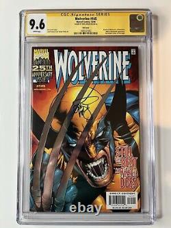 WOLVERINE #145 CGC 9.6 SS Foil Cover Signed Erik Larsen