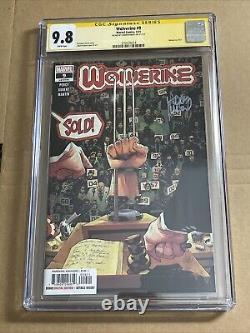 WOLVERINE #8 CGC SIGNATURE SERIES 9.8 ADAM KUBERT SIGNED 2021 351 marvel