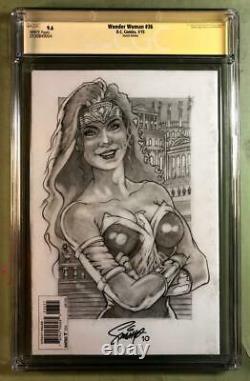 WONDER WOMAN 36 CGC (9.6) Signature Series by SMITTY OA Front and Back