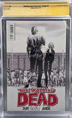 Walking Dead Survivors Guide 3 Cgc 9.8 Signed By Robert Kirkman White Pages