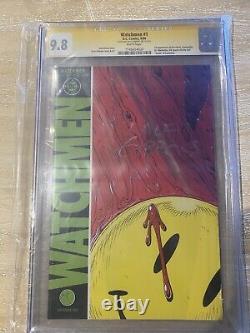 Watchmen 1 1986 Cgc 9.8 Signature Series Signed Dave Gibbons DC Movie Alan Moore