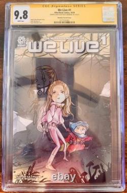 We Live #1 Peach Momoko Signature Series + Sketch CGC 9.8 We Live #1 Peach Momoko Signature Series + Sketch CGC 9.8