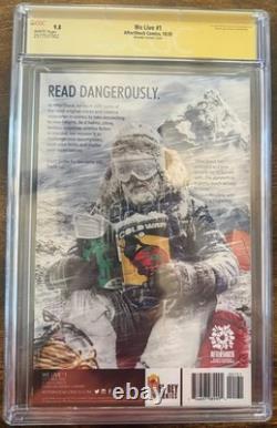 We Live #1 Peach Momoko Signature Series + Sketch CGC 9.8