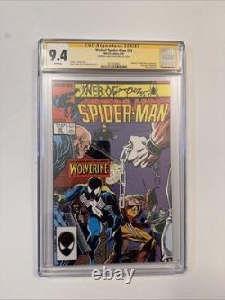 Web of Spider-Man #29 CGC 9.4 Signature Series Signed Christopher Priest