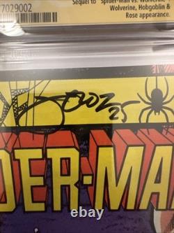 Web of Spider-Man #29 CGC 9.4 Signature Series Signed Christopher Priest
