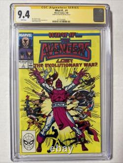 What If. #1 7/89 Cgc Signature Series Signed By Ron Wilson Cgc 9.4