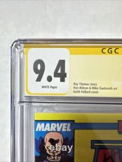What If. #1 7/89 Cgc Signature Series Signed By Ron Wilson Cgc 9.4