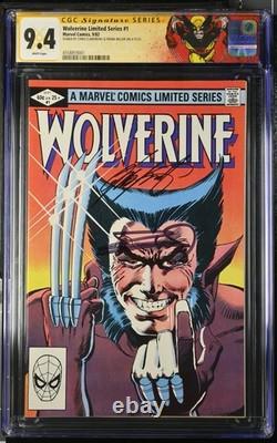 Wolverine #1 (1982) CGC 9.4 SS Signed by FRANK MILLER & CHRIS CLAREMONT