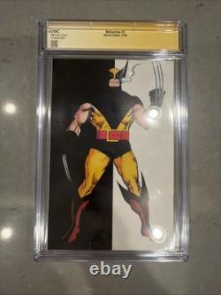 Wolverine #1 CGC 9.8 SS Signed & Sketch by Chris Claremont 1st Wolverine Patch