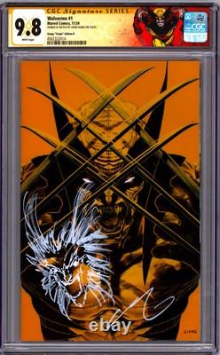 Wolverine #1 Virgin Cgc 9.8 Ss Signed And Remarked By John Giang? Custom Label