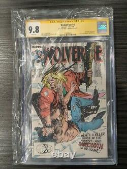 Wolverine #10 CGC SS Signature Series Signed by CHRIS CLAREMONT 9.8