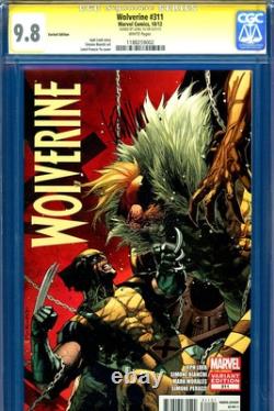 Wolverine #311 (2012) CGC 9.8 SIGNATURE SERIES VARIANT EDITION HI GRADED