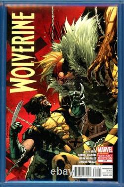 Wolverine #311 (2012) CGC 9.8 SIGNATURE SERIES VARIANT EDITION HI GRADED