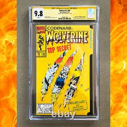 Wolverine #50 CGC 9.8 SS Signature Series Marc Silvestri Die-Cut Cover