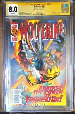 Wolverine #95 CGC 8.0 1995 Signature Series. READ DESCRIPTION