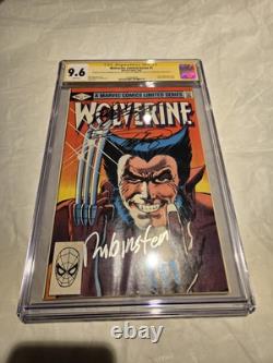 Wolverine Limited #1 CGC 9.6 SS Signature Series Signed 3x Frank Miller KEY