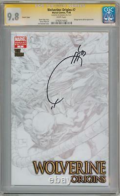 Wolverine Origins #7 Sketch Variant Cgc 9.8 Signature Series Signed Joe Quesada