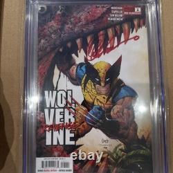 Wolverine Revenge Red Band 1 CGC 9.6 Capullo Cover SS Greg Capullo 2024